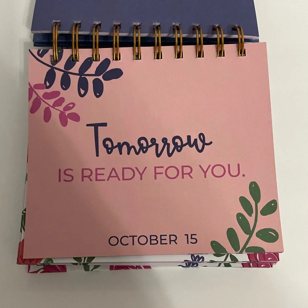 Pink Planner & perpetual calendar set